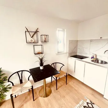 Ferienwohnung An Der Uniklinik Mit Eigener Kueche Und Renoviertem Badezimmer Homburg  Exterior photo